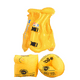 thumbnail image 2 of Chaleco Seguridad Inflable Flotador Niños Salvavidas  AMARILLO TALLA M, 2 of 2