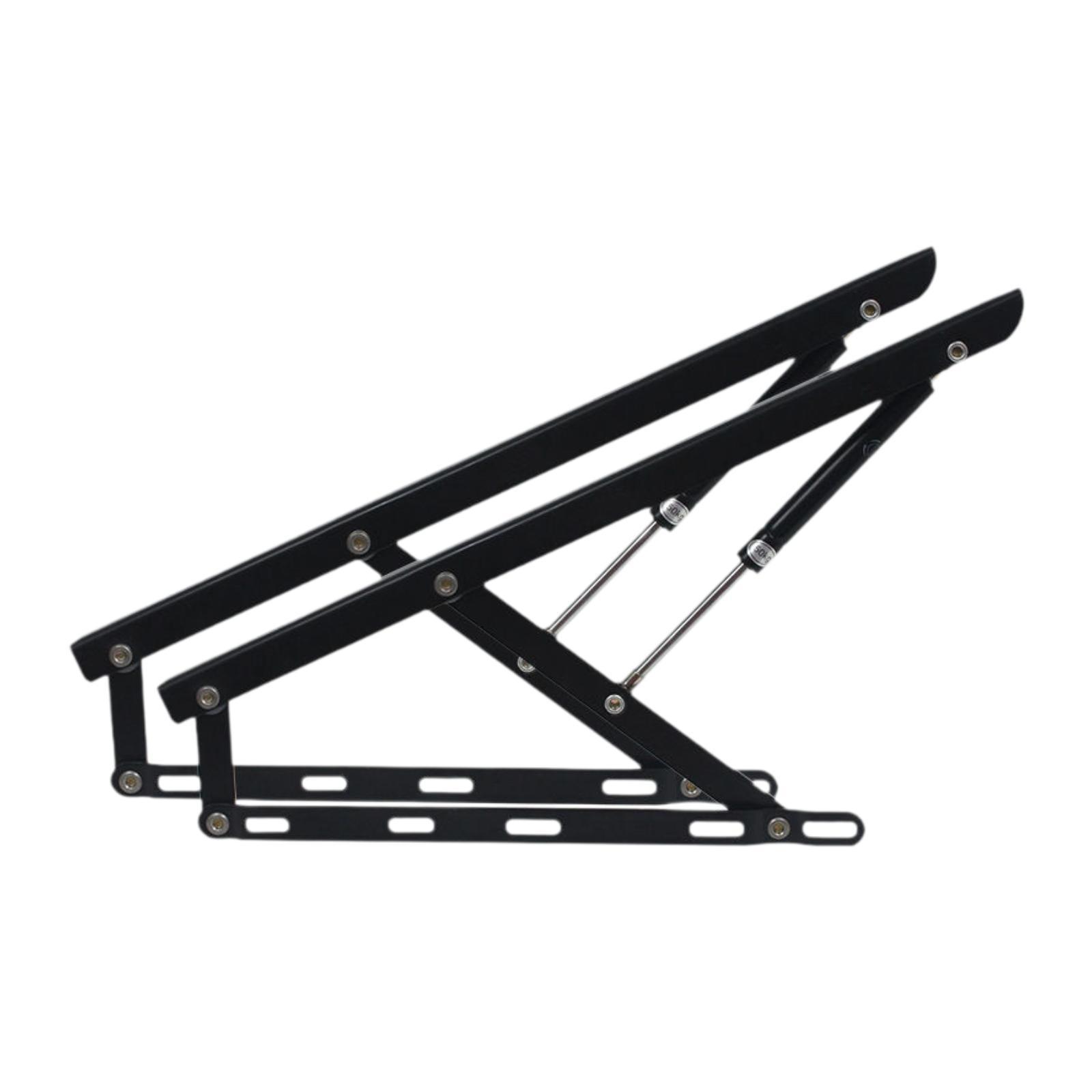 Magideal - 2 Piezas De Hardware Otomano De Almacenamiento De Fácil Instalación Con Puntal De Gas, Soporte Neumático Para Tatami, Elevador De Cama Para Reemplazar 100 Cm