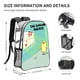 thumbnail image 2 of La Morsa CantanteMochila transparente temática, resistente y duradera, bolsa see-through para trabajo, deporte, universidad y viaje, 31 × 43 cm, 2 of 6