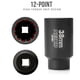 thumbnail image 3 of Conector NEIKO 02528A, 38 mm, 1/2», Deep Impact, 12 puntos, 3 of 4