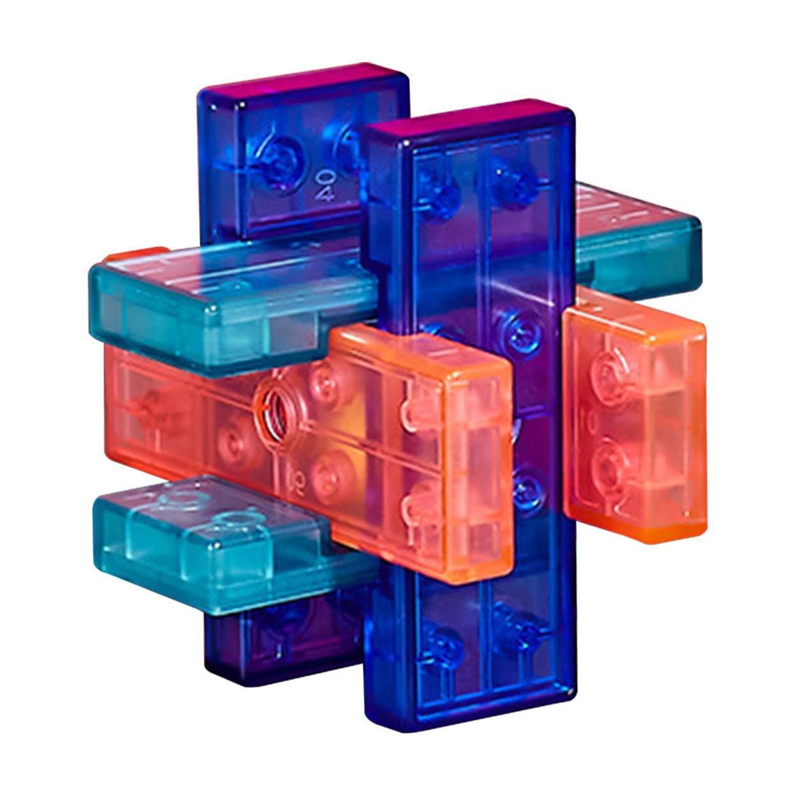 Magideal - Rompecabezas Rompecabezas Iq Challenge Desbloquear Interbloqueo, Habilidades Gruesas, Rompecabezas Mentales Juguetes Educativos Para Adolescentes , Estilo H