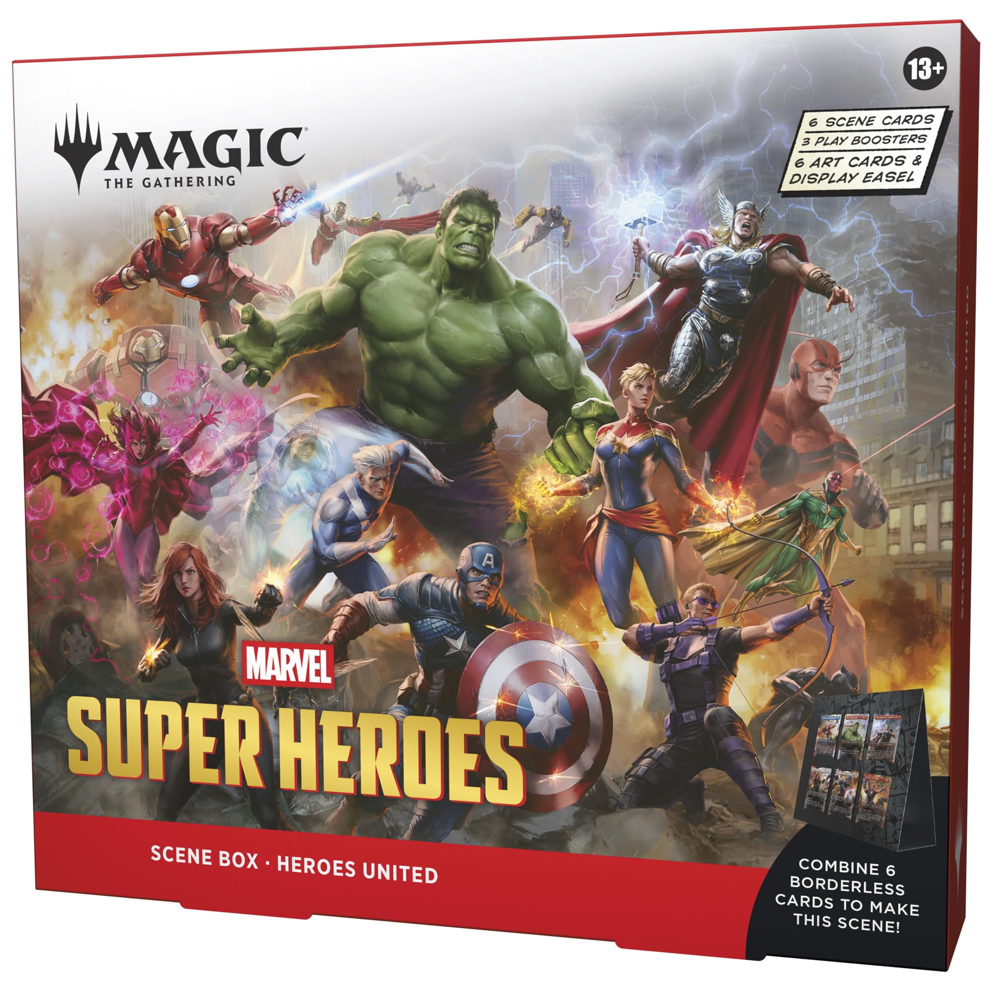 Magic - The Gathering Caja de Escenas Marvel Super Héroes - Héroes Unidos