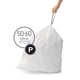 thumbnail image 3 of Bolsas De Basura Code P 50 60 L 200 Unidades Blancas, 3 of 3