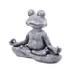thumbnail image 3 of Yoga Pose Estatua Meditando Animal Escultura Jardín Estatuilla Rana 13x9.5cm, 3 of 5
