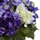 thumbnail image 3 of Hortensia mixta casi natural con flor artificial con jarrón, 3 of 5