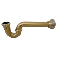 Fauceture - Grifo P-Trap Kingston Brass, Latón Cepillado Vintage