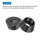 thumbnail image 4 of Arandelas de Copa Cónica M8 de Uxcell, Juntas de Aluminio Anodizado para Accesorios RC/FPV/PC/Drone, Paquete de 20 (Negro), 4 of 7