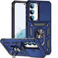 Estuche Gangxun Para Samsung Galaxy S23, Soporte Giratorio 360°, Estilo Mecánico Y Magnético