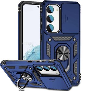 Estuche Gangxun Para Samsung Galaxy S23, Soporte Giratorio 360°, Estilo Mecánico Y Magnético