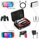 thumbnail image 2 of Compatible con el estuche de viaje OLED para Nintendo Switch Kit de accesorios 6 en 1 con protector de pantalla y bolsa de almacenamiento portátil-para Switch, 2 of 5
