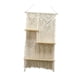 thumbnail image 1 of Estante para Colgar en La Pared de Macramé Colgador Tejido a Mano Organizador de Decoración de Pared Estantes de Pared 3 Niveles para Estante Flotante, 1 of 5