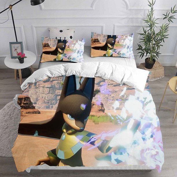 New Game Palworld Bedding Set Comforter Quilt Bed Cover Duvet Cover Pillow Case 2-3 Pieces Sets Bedroom Decoration Home Textiles Bed Sheets