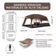 thumbnail image 2 of Carpa Camping Tienda Familiar 5-8 Marrón Personas Lmpermeable 210cm*330cm*180cm, 2 of 9
