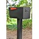 thumbnail image 5 of Mailbox Mail Boss 7536 Street Safe con cierre de seguridad negro, 5 of 9