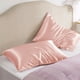 thumbnail image 2 of Set de 2 Funda Almohada Satin Saten Tipo 51x102 cm Con Antifaz Rosa, 2 of 4