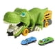 thumbnail image 4 of Camión Transportador De Dinosaurios Para Almacenamiento, Divertido, Con Minicoches Para Bebés, Juguetes De Regalo, 2 Coches Pequeños, 4 of 5