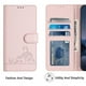 thumbnail image 4 of Funda tipo cartera FOXDOCK para Samsung Galaxy A31 con soporte, ranuras, RFID, diseño de gato, 4 of 5