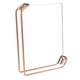 thumbnail image 1 of Marco De Imagen De Metal Creativo Soporte De Imagen Decorativa Mesa Para Guardería Oro Rosa A4, 1 of 5