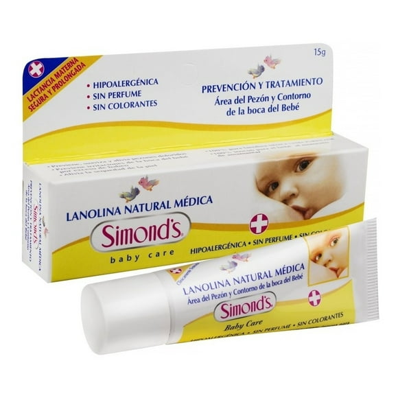 Crema Lanolina Médica Simond's 15g Lactancia Neutra