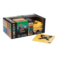 Banda De Ejercicio Cando Singles Low Powder, Amarilla, X-Light, 40 Unidades