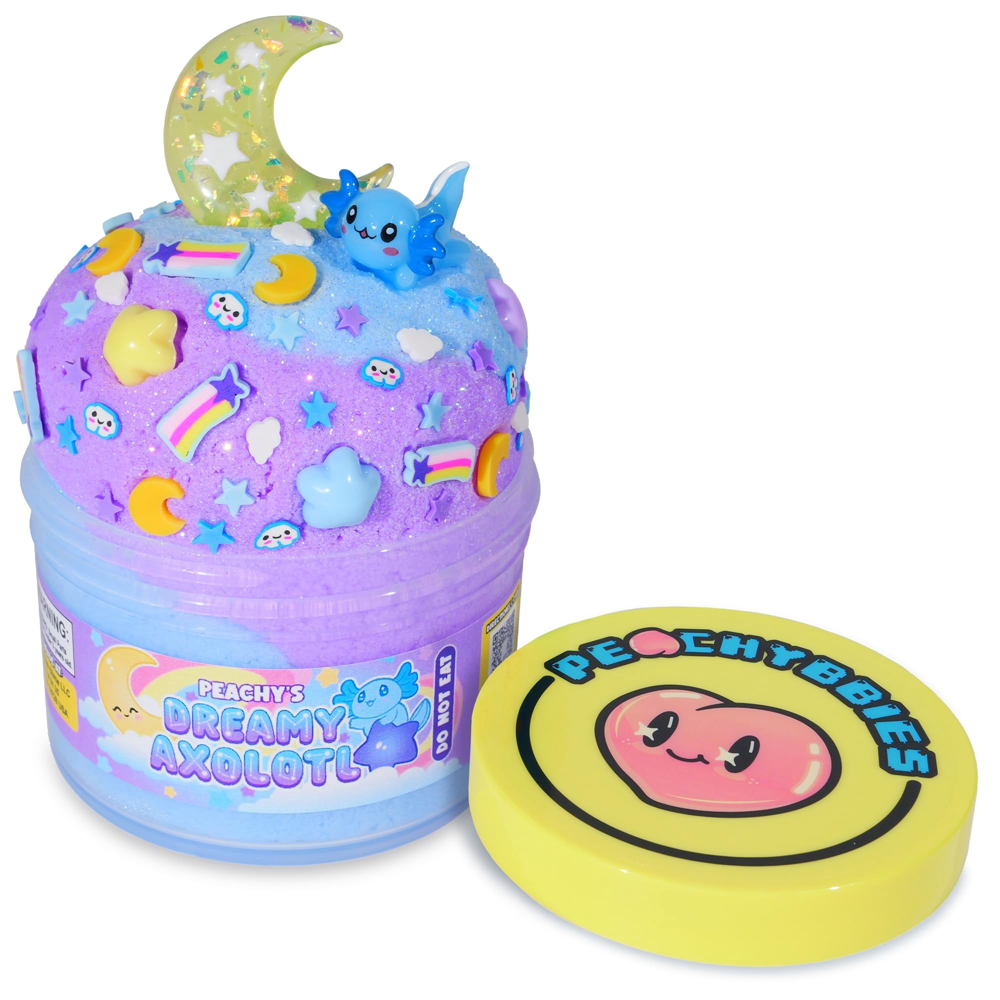 Cloud Slime Peachybbies Slime Dreamy Axolotl, 200 Ml, Perfumado