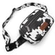 thumbnail image 3 of Riñonera Montana West Wrangler con estampado de vaca para mujer y hombre, 3 of 7