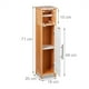 thumbnail image 5 of Porta Confort Soporte Papel Baño Armario Con Puerta Pequeño Blanco, 5 of 6