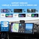 thumbnail image 2 of Pantalla CarPlay TUIFAC RC09 de 10,26" inalámbrica con cámara 4K de 3 canales, 2 of 7