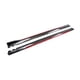 thumbnail image 5 of Faldas Laterales Universales Para Coche, Divisores De Extensión, Kit De Carrocería, Piezas De Repuesto, Fibra De Carbono, Rojo, 5 of 5