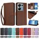 thumbnail image 4 of Funda Cartera Trébol para Xiaomi Redmi Note 13 Pro 4G con Ranuras Tarjetas y Carga Inalámbrica Marrón, 4 of 6