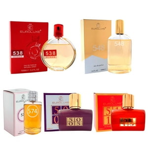 Pack De Perfumes 5X4 Edp 100 Ml Para Mujer Ii Euroluxe