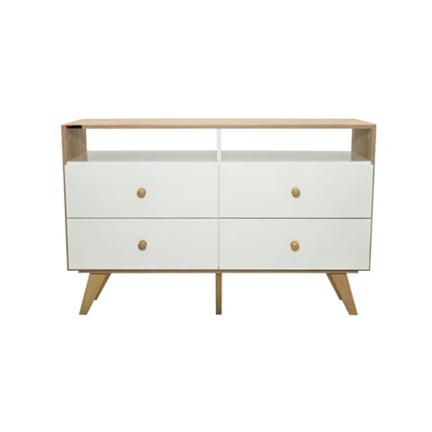 Cómoda 4 Cajones Marfil Home Mobili