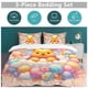 thumbnail image 5 of Winnie The Pooh Bed Duvet Cover Microfiber Bedding Sets 3D Printed Lightweight 3 Piece Comforter Sets for Kids Boys Girls, 5 of 5