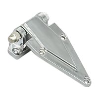 Magideal - Bisagra De Bloqueo De Puerta De Congelador Para Almacenamiento En Frío, Bisagra De Hardware Para Horno, Bisagra Plegable, Accesorio De Reparación Para