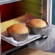 thumbnail image 2 of 1pc/2pcs/4pcs Hamburger Mold Golden Non-stick Round Small Cake Baking Mold, Baking Tool Household Oven Baking Bread Mold, 2 of 2