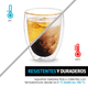 thumbnail image 3 of Pack 2 Tazas Vasos Vidrio Para Café Té Multiuso 200mL, 3 of 7