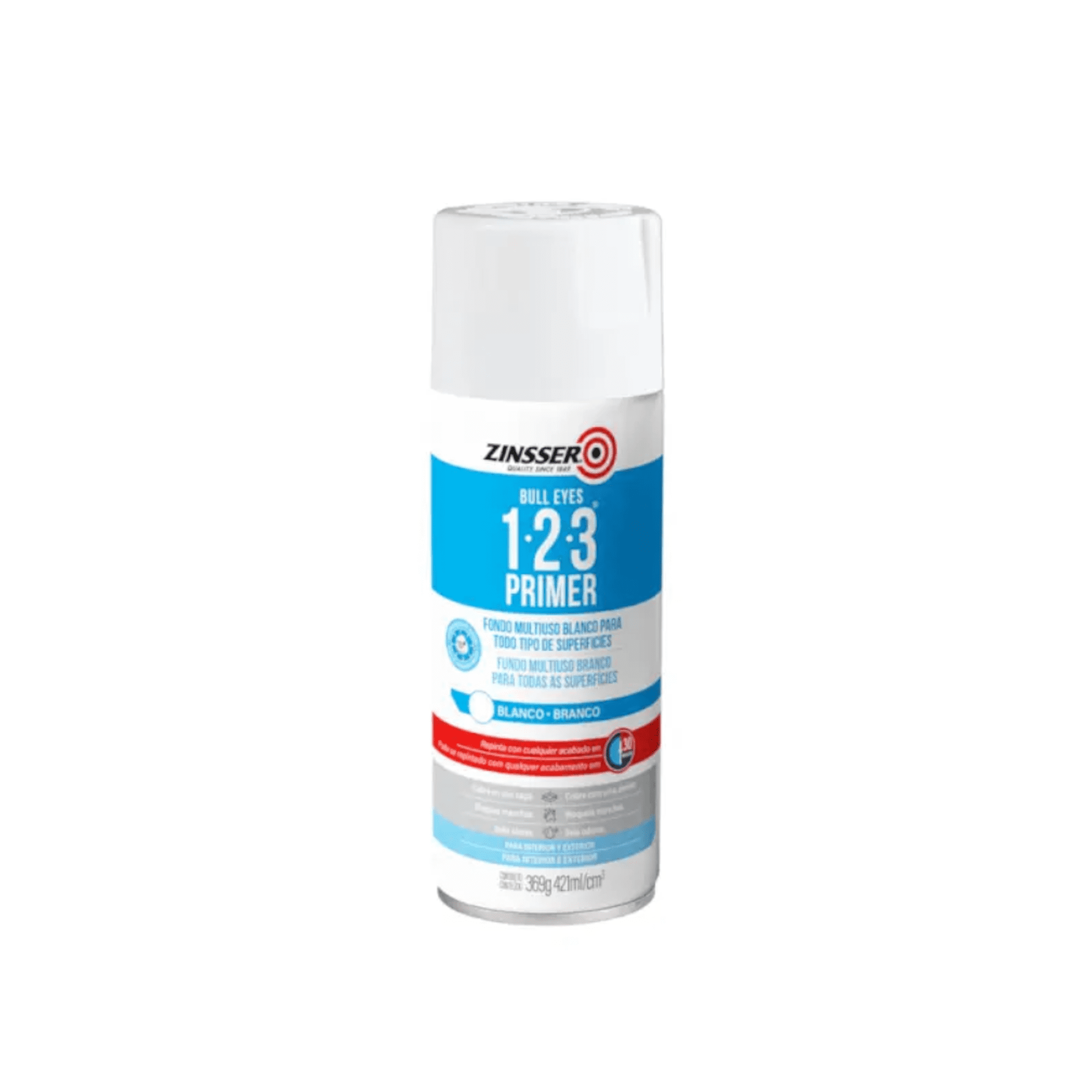 Imprimante 1-2-3 Multiusos Zinsser Color Blanco 369g