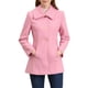 thumbnail image 5 of INSPIRE CHIC Abrigo de Invierno para Mujer con Cuello Abatible y Botonadura Simple con Bolsillos L Rosa, 5 of 8