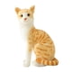 thumbnail image 4 of Encantador Animal De Peluche Cómodo Adornos Para El Hogar Gato Juguete De Peluche Para Adultos 32cm Gato Naranja, 4 of 5