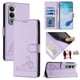 thumbnail image 5 of Funda tipo cartera FOXDOCK para Oneplus NORD CE 4 5G con soporte, ranuras, RFID, diseño de gato, 5 of 5