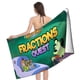 thumbnail image 4 of Cyberchase Toalla de playa de secado rápido con diseño temático, regalo para mujeres y niñas, ideal para cumpleaños, fans, amantes de la música, uso en la playa o al aire libre, 78 × 180 cm, 4 of 6