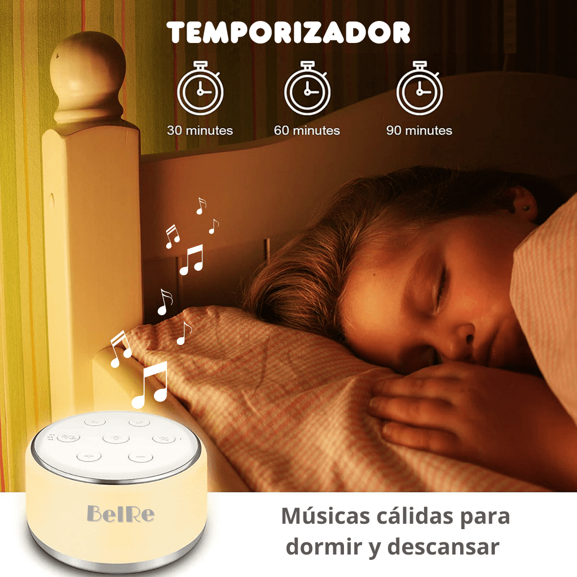 Belre - Maquina Ruido Blanco/espanta Cuco