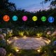 thumbnail image 5 of Luces solares de jardín HOOEN pack de 6 multicolor impermeables, 5 of 8