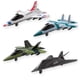 thumbnail image 1 of Aviones fundidos a presión Toy Jet Squadron, paquete de 4 unidades de la Fuerza Aérea de los EE. UU., 1 of 9