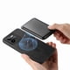 thumbnail image 3 of Funda de Cuero Magnética con Tarjetero para Realme GT 7 Pro Cubierta Delgada Negro, 3 of 5