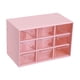 thumbnail image 3 of Mini Organizador De Cajones Transparentes, Gran Capacidad, Caja Organizadora De Cuentas, Color Rosa, 3 of 5