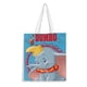 thumbnail image 1 of Dumbo Bolso de tela con estampado de lienzo para mujer, bolsa de compras reutilizable y estética, con cremallera interior, regalo para mujer, 35 × 40 cm., 1 of 6
