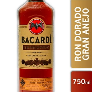 Ron Bacardi Gran Añejo 750Cc 1 Unidad