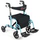 thumbnail image 1 of Andador Rollator 2 en 1 Goplus para Personas Mayores con Asiento y Silla de Ruedas, 1 of 9