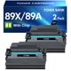 thumbnail image 1 of Cartucho de tóner Toner Bank 89X 89A negro, paquete de 2 unidades para HP, 1 of 7